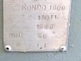 OCZYSZCZARKA ALUMA RONDO 1000 ROK 1999