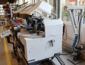 PIŁA AUTOMATYCZNA DWUGŁOWICOWA ELUMATEC DG 244 + E580 -5 ROK 2015