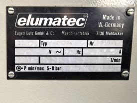 ZAGNIATARKA / ZACISKARKA  DO NAROŻY ELUMATEC EP 124