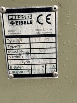 PIŁA JEDNOGŁOWICOWA PRESSTA EISELE GS 650 PV ROK 2005