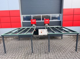 WIERTNICA AUTOMATYCZNA OTWORÓW POD ZAWIASY W RAMIE FIMTEC F-16 JO ROK 2013