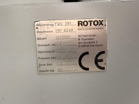 FREZARKA DO ODWODNIEŃ AUTOMAT ROTOX FWS 281 ROK 2001