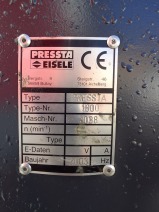 ZAGNIATARKA / ZACISKARKA DO NAROŻY PRESSTA EISELE 1800 ROK 2003