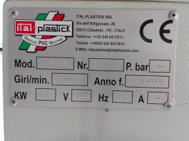 FREZARKA DO SŁUPKA ITAL-PLASTICK M9 - FS ROK 2020