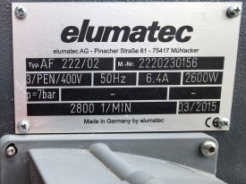 FREZARKA DO SŁUPKA ELUMATEC AF 222/02 ROK 2015