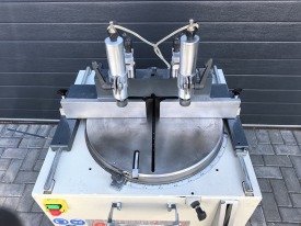 PIŁA JEDNOGŁOWICOWA ELUMATEC TS 161 ZE STOŁEM ODBIORCZYM ROK 2002