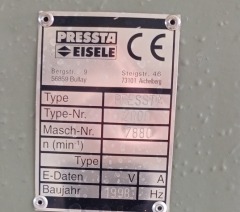 ZAGNIATARKA / ZACISKARKA ALUMA PRESSTA 2000