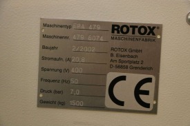 OCZYSZCZARKA CNC ROTOX EPA 479 