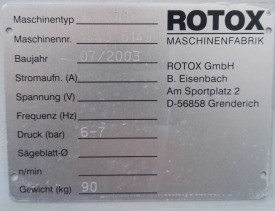 WKRĘTARKA DO WZMOCNIEŃ ROTOX AS 1960 ROK 2003
