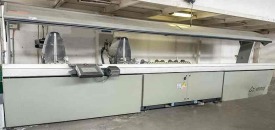 PIŁA DWUGŁOWICOWA  AUTOMATYCZNA EMMEGI PRECISION T2 PNEUMATICA TU/5 ROK 2012