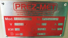 FREZARKA DO SŁUPKA PREZ - MET FS 50 ROK 2001