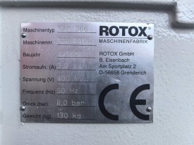 FREZARKA DO SŁUPKA ROTOX SAF 366 ROK 2001